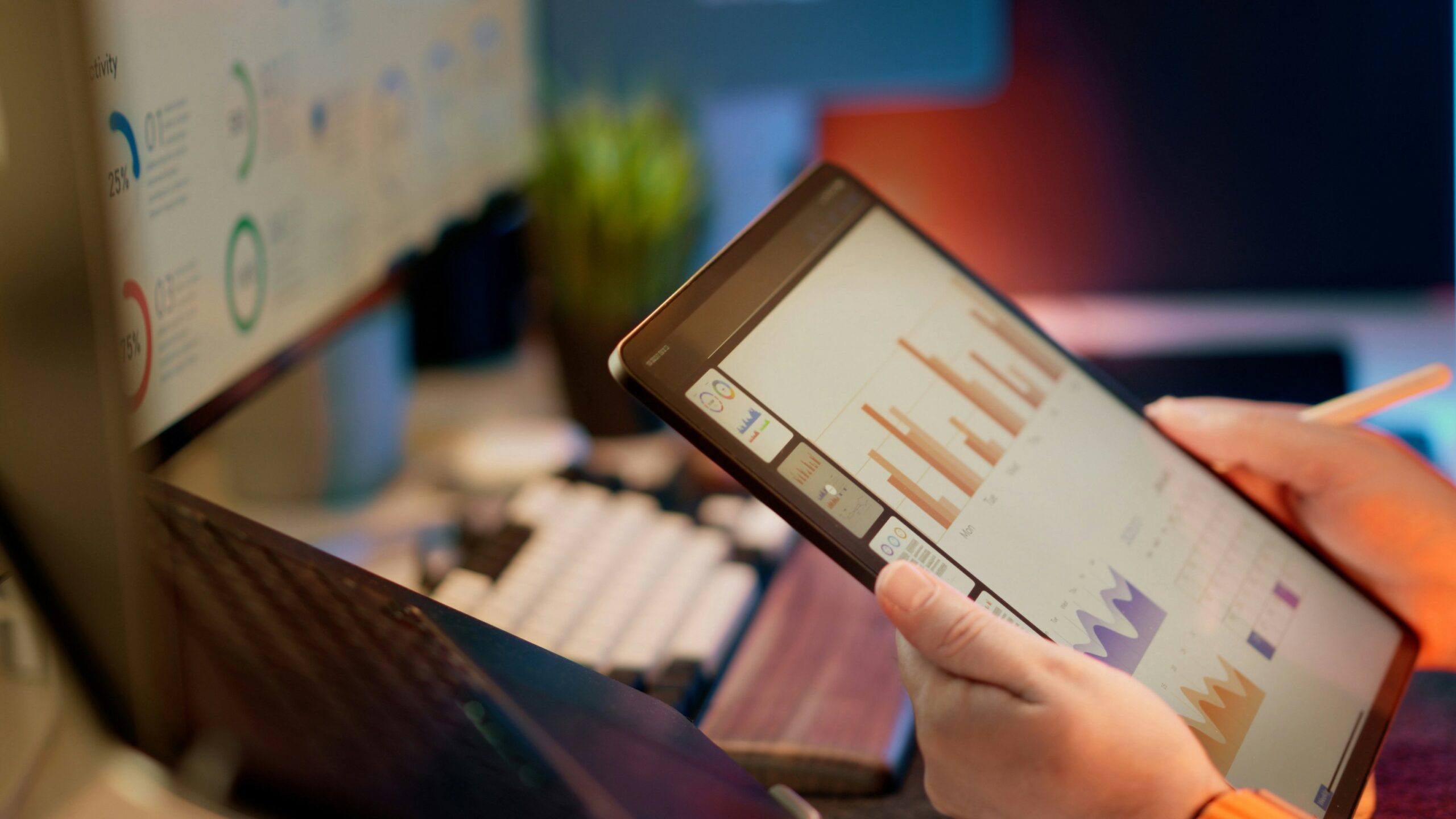 financial dashboard